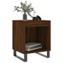 Oak brown engineered wood bedside table 40x35x50 cm by , Nightstands - Ref: Foro24-830746, Price: 28,60 €, Discount: %