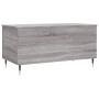 Sonoma-Couchtisch aus grauem Sperrholz, 90 x 44,5 x 45 cm von , Couchtisch - Ref: Foro24-830970, Preis: 67,41 €, Rabatt: %