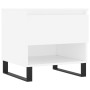 Mesa de centro madera de ingeniería blanco 50x46x50 cm de , Mesas de centro - Ref: Foro24-830924, Precio: 40,31 €, Descuento: %