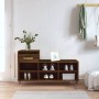 Brown oak plywood shoe cabinet 102x36x60 cm by , Shoe racks and shoe organizers - Ref: Foro24-831363, Price: 45,24 €, Discoun...