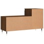 Mueble zapatero madera contrachapada roble marrón 102x36x60 cm de , Zapateros y organizadores de calzado - Ref: Foro24-831363...