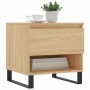 Mesa de centro madera de ingeniería roble Sonoma 50x46x50 cm de , Mesas de centro - Ref: Foro24-830930, Precio: 46,60 €, Desc...