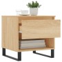 Mesa de centro madera de ingeniería roble Sonoma 50x46x50 cm de , Mesas de centro - Ref: Foro24-830930, Precio: 46,60 €, Desc...