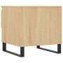 Mesa de centro madera de ingeniería roble Sonoma 50x46x50 cm de , Mesas de centro - Ref: Foro24-830930, Precio: 46,60 €, Desc...