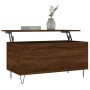 Brown oak plywood coffee table 90x44.5x45 cm by , Coffee table - Ref: Foro24-830979, Price: 49,99 €, Discount: %