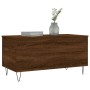 Brown oak plywood coffee table 90x44.5x45 cm by , Coffee table - Ref: Foro24-830979, Price: 49,99 €, Discount: %