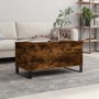 Smoked oak plywood coffee table 90x44.5x45 cm by , Coffee table - Ref: Foro24-830985, Price: 63,99 €, Discount: %