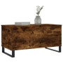 Smoked oak plywood coffee table 90x44.5x45 cm by , Coffee table - Ref: Foro24-830985, Price: 63,99 €, Discount: %