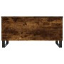 Smoked oak plywood coffee table 90x44.5x45 cm by , Coffee table - Ref: Foro24-830985, Price: 63,99 €, Discount: %