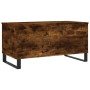 Smoked oak plywood coffee table 90x44.5x45 cm by , Coffee table - Ref: Foro24-830985, Price: 63,99 €, Discount: %