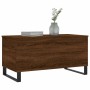 Brown oak plywood coffee table 90x44.5x45 cm by , Coffee table - Ref: Foro24-830987, Price: 65,99 €, Discount: %