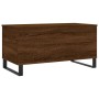 Brown oak plywood coffee table 90x44.5x45 cm by , Coffee table - Ref: Foro24-830987, Price: 65,99 €, Discount: %