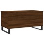 Brown oak plywood coffee table 90x44.5x45 cm by , Coffee table - Ref: Foro24-830987, Price: 65,99 €, Discount: %