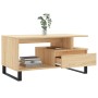 Mesa de centro madera contrachapada roble Sonoma 90x49x45 cm de , Mesas de centro - Ref: Foro24-831031, Precio: 67,99 €, Desc...