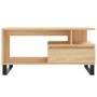 Mesa de centro madera contrachapada roble Sonoma 90x49x45 cm de , Mesas de centro - Ref: Foro24-831031, Precio: 67,99 €, Desc...