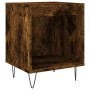 Nachttische 2 Stück, Holzwerkstoff, geräucherte Eiche, 40 x 35 x 50 cm von , Nachttische - Ref: Foro24-830727, Preis: 43,73 €...