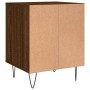 Mesitas noche 2 uds madera ingeniería marrón roble 40x35x50 cm de , Mesitas de noche - Ref: Foro24-830731, Precio: 44,82 €, D...