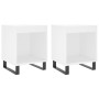 Nightstands 2 pcs engineered wood white 40x35x50 cm by , Nightstands - Ref: Foro24-830733, Price: 47,14 €, Discount: %