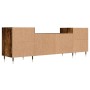 TV-Schrank aus geräuchertem Eichensperrholz, 160 x 35 x 55 cm von , TV-Möbel - Ref: Foro24-831337, Preis: 73,11 €, Rabatt: %