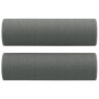 Sofá de 2 plazas con cojines tela gris oscuro 120 cm de , Sofás - Ref: Foro24-3200814, Precio: 258,02 €, Descuento: %