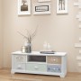 French-style wooden TV stand by vidaXL, TV Furniture - Ref: Foro24-242879, Price: 124,35 €, Discount: %