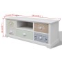 French-style wooden TV stand by vidaXL, TV Furniture - Ref: Foro24-242879, Price: 124,35 €, Discount: %