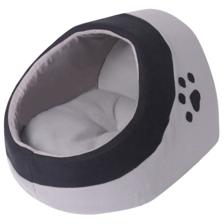 Cama cubo para gatos tamaño L gris y negra de vidaXL, Camas para gatos - Ref: Foro24-131369, Precio: 34,63 €, Descuento: %