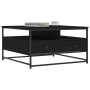 Mesa de centro madera de ingeniería negro 80x80x45 cm de , Mesas de centro - Ref: Foro24-835289, Precio: 89,29 €, Descuento: %