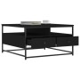 Mesa de centro madera de ingeniería negro 80x80x45 cm de , Mesas de centro - Ref: Foro24-835289, Precio: 86,96 €, Descuento: %