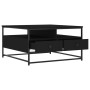 Mesa de centro madera de ingeniería negro 80x80x45 cm de , Mesas de centro - Ref: Foro24-835289, Precio: 86,96 €, Descuento: %