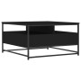 Mesa de centro madera de ingeniería negro 80x80x45 cm de , Mesas de centro - Ref: Foro24-835289, Precio: 86,96 €, Descuento: %