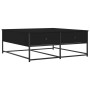 Mesa de centro madera de ingeniería negro 100x99x40 cm de , Mesas de centro - Ref: Foro24-835294, Precio: 80,99 €, Descuento: %