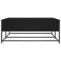 Mesa de centro madera de ingeniería negro 100x99x40 cm de , Mesas de centro - Ref: Foro24-835294, Precio: 80,99 €, Descuento: %