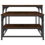 Mesa de centro madera de ingeniería roble marrón 102x60x45 cm de , Mesas de centro - Ref: Foro24-835318, Precio: 44,47 €, Des...