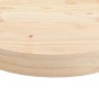 Round solid pine wood table top Ø50x3 cm by , Table tops - Ref: Foro24-833661, Price: 36,98 €, Discount: %