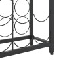 Wine rack for 45 bottles black wrought iron 54x18x100 cm by , Wine racks - Ref: Foro24-358367, Price: 109,01 €, Discount: %