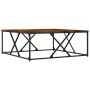 Mesa de centro madera de ingeniería roble ahumado 100x100x40 cm de , Mesas de centro - Ref: Foro24-835366, Precio: 63,51 €, D...