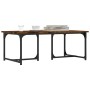 Mesa de centro madera contrachapada roble ahumado 90x50x35 cm de , Mesas de centro - Ref: Foro24-835401, Precio: 42,36 €, Des...