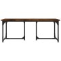 Mesa de centro madera contrachapada roble ahumado 90x50x35 cm de , Mesas de centro - Ref: Foro24-835401, Precio: 42,36 €, Des...