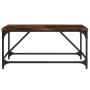 Mesa de centro madera contrachapada roble ahumado 75x50x35 cm de , Mesas de centro - Ref: Foro24-835326, Precio: 41,99 €, Des...