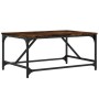 Mesa de centro madera contrachapada roble ahumado 75x50x35 cm de , Mesas de centro - Ref: Foro24-835326, Precio: 41,99 €, Des...