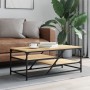 Sonoma oak engineered wood coffee table 100x49x40 cm by , Coffee table - Ref: Foro24-835345, Price: 42,39 €, Discount: %