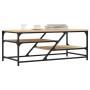 Sonoma oak engineered wood coffee table 100x49x40 cm by , Coffee table - Ref: Foro24-835345, Price: 43,31 €, Discount: %