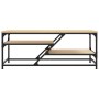 Mesa de centro madera de ingeniería roble Sonoma 100x49x40 cm de , Mesas de centro - Ref: Foro24-835345, Precio: 42,39 €, Des...