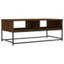 Mesa de centro madera de ingeniería roble marrón 100x51x40 cm de , Mesas de centro - Ref: Foro24-835353, Precio: 40,81 €, Des...