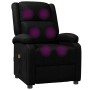 Sillón de masaje de cuero sintético negro de vidaXL, Sillones de masaje eléctricos - Ref: Foro24-242512, Precio: 247,12 €, De...