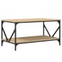 Sonoma oak plywood coffee table 90x50x45 cm by , Coffee table - Ref: Foro24-835385, Price: 49,57 €, Discount: %