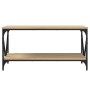 Sonoma oak plywood coffee table 90x50x45 cm by , Coffee table - Ref: Foro24-835385, Price: 49,57 €, Discount: %