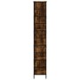 Estantería de madera ingeniería roble ahumado 78,5x33x188,5 cm de , Librerías y estanterías - Ref: Foro24-835261, Precio: 106...