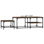 Stackable coffee tables 2 pieces engineered wood brown oak by , Coffee table - Ref: Foro24-835398, Price: 49,21 €, Discount: %